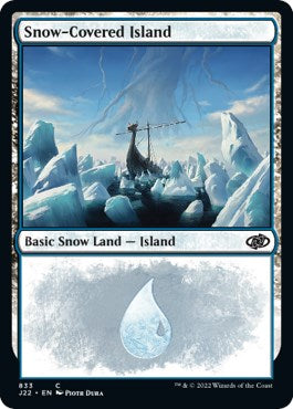 Snow-Covered Island [Jumpstart 2022] | Odin's Place