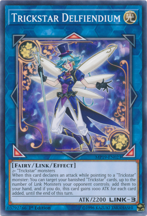 Trickstar Delfiendium [MP19-EN023] Common | Odin's Place