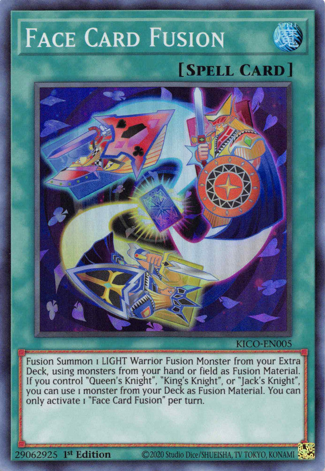 Face Card Fusion (Super Rare) [KICO-EN005] Super Rare | Odin's Place