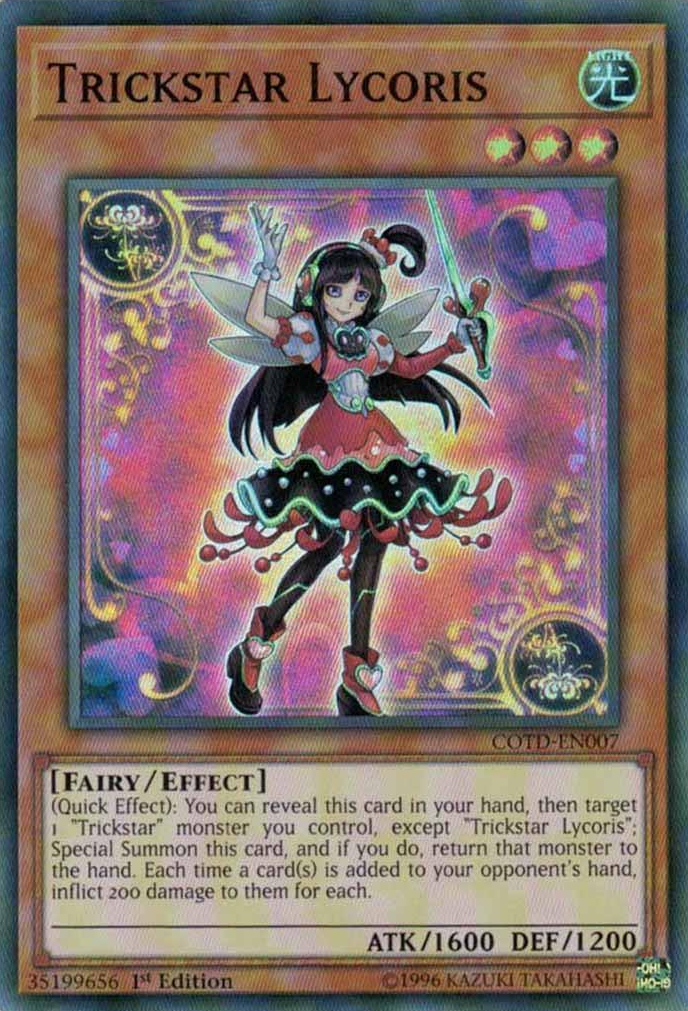 Trickstar Lycoris [COTD-EN007] Super Rare | Odin's Place