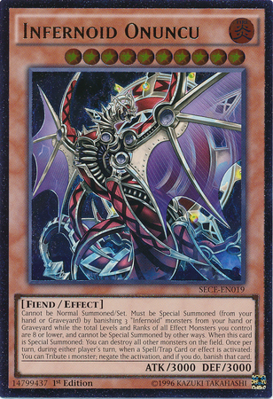 Infernoid Onuncu [SECE-EN019] Ultimate Rare | Odin's Place