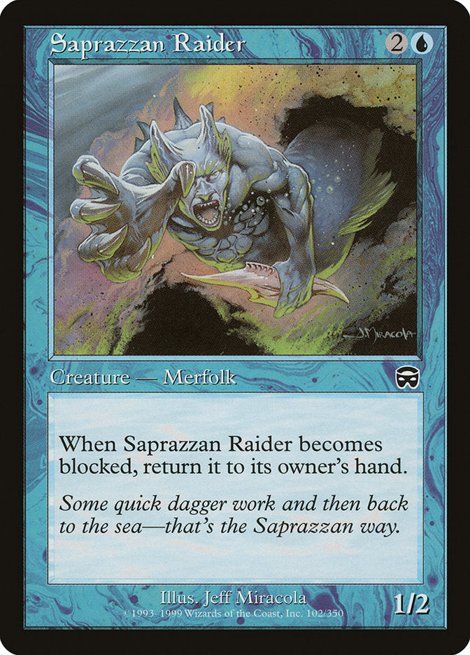 Saprazzan Raider (102) [Mercadian Masques] | Odin's Place