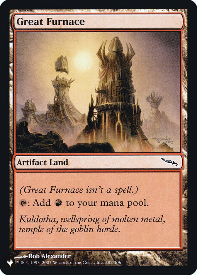 Great Furnace [Secret Lair: Heads I Win, Tails You Lose] | Odin's Place