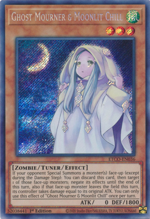 Ghost Mourner & Moonlit Chill [ETCO-EN036] Secret Rare | Odin's Place