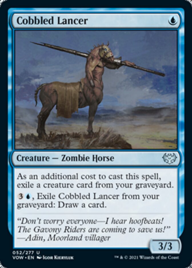 Cobbled Lancer [Innistrad: Crimson Vow] | Odin's Place