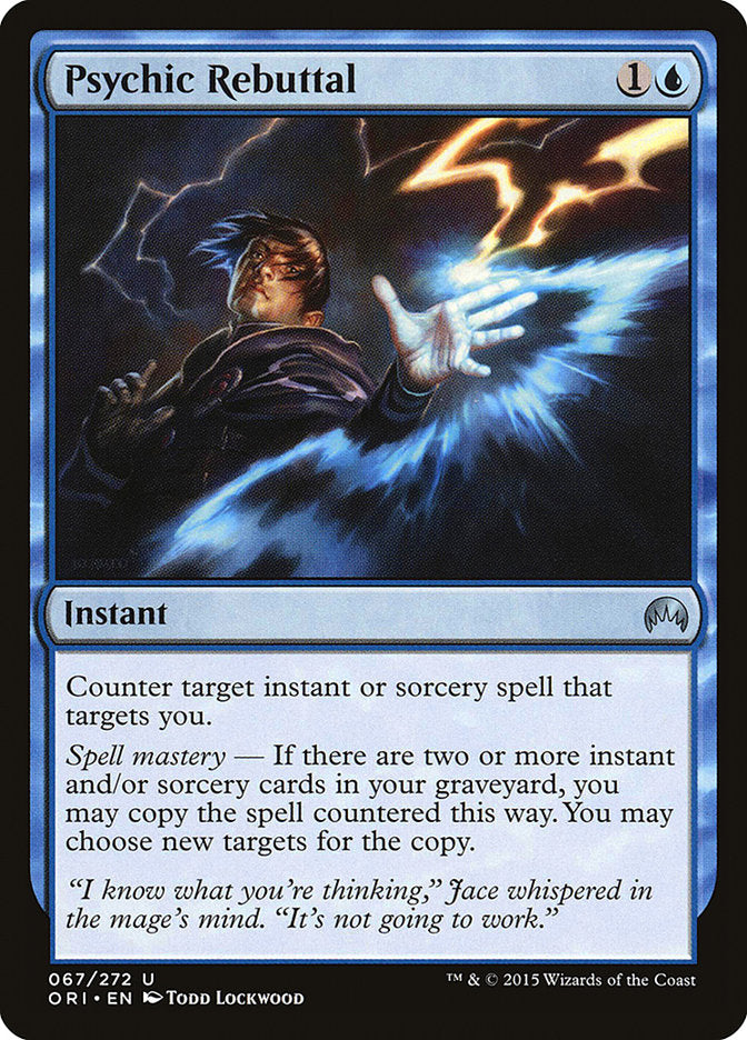 Psychic Rebuttal (67) [Magic Origins] | Odin's Place