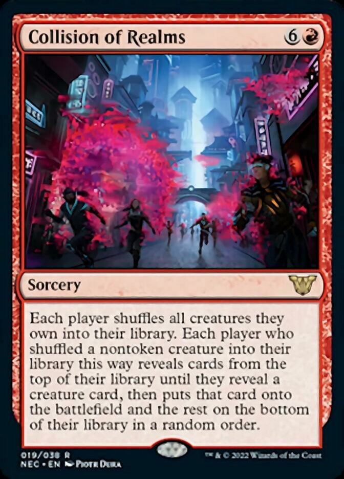 Collision of Realms [Kamigawa: Neon Dynasty Commander] | Odin's Place
