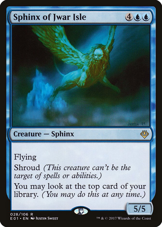 Sphinx of Jwar Isle (28) [Archenemy: Nicol Bolas] | Odin's Place