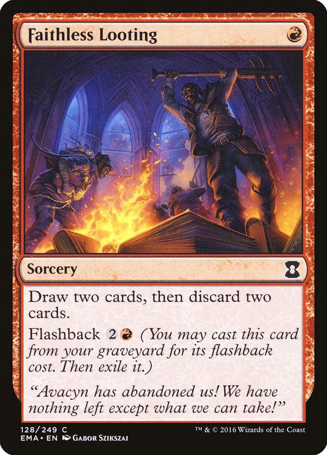 Faithless Looting (128) [Eternal Masters] | Odin's Place