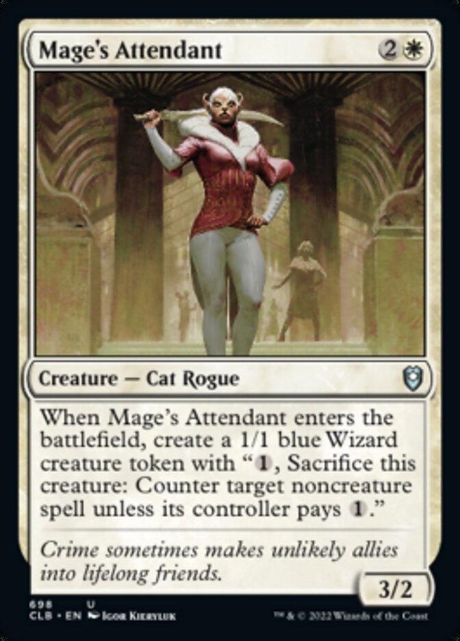 Mage's Attendant [Commander Legends: Battle for Baldur's Gate] | Odin's Place