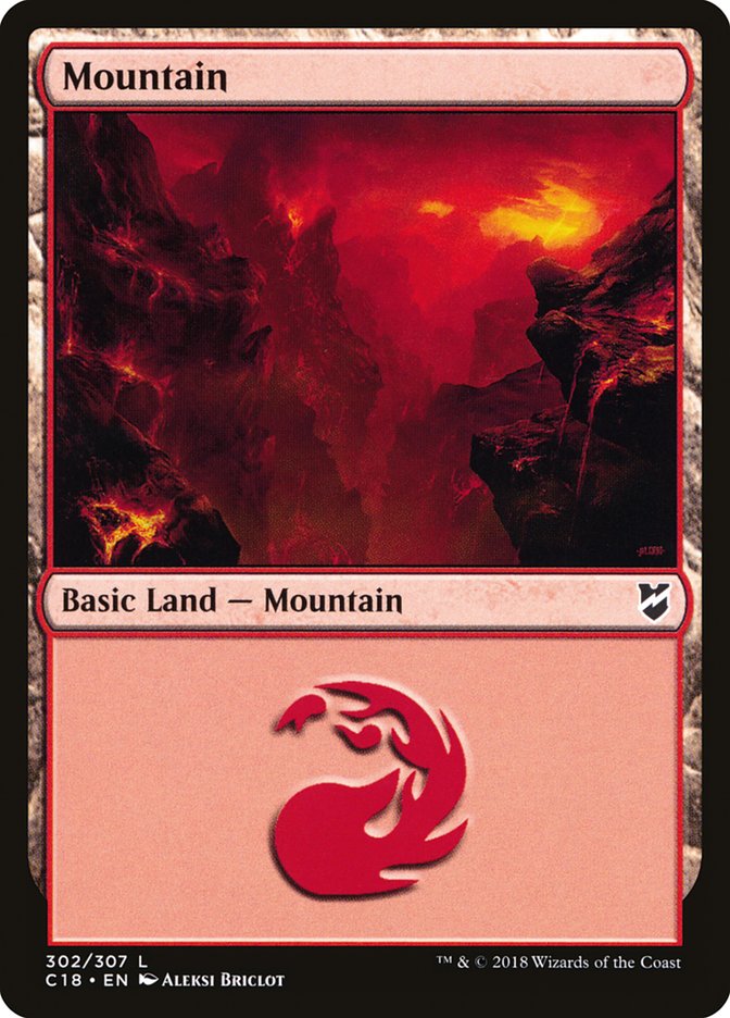 Mountain (302) [Commander 2018] | Odin's Place