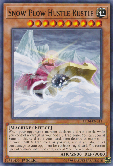 Snow Plow Hustle Rustle [LED4-EN041] Common | Odin's Place