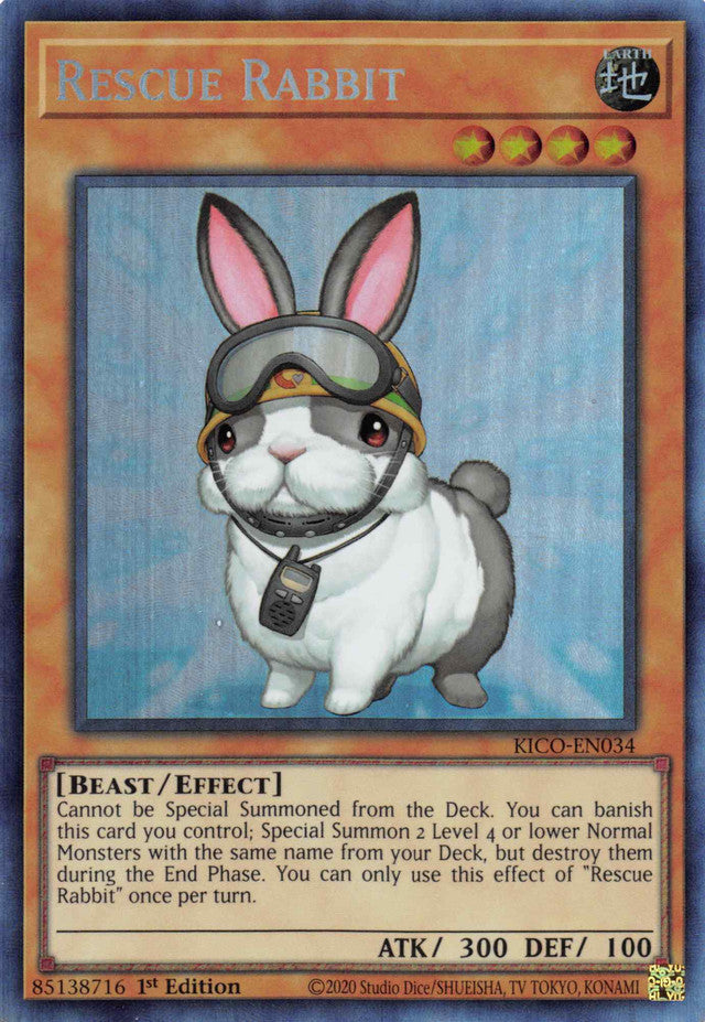 Rescue Rabbit (Collector's Rare) [KICO-EN034] Collector's Rare | Odin's Place