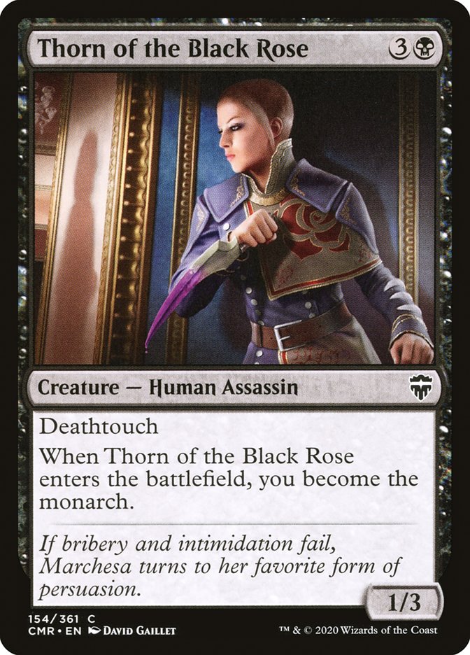 Thorn of the Black Rose [Commander Legends] | Odin's Place
