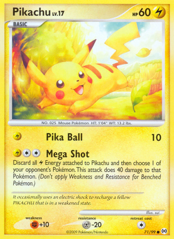 Pikachu (71/99) [Platinum: Arceus] | Odin's Place