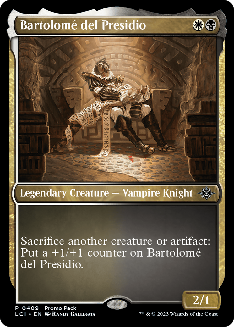 Bartolome del Presidio (Promo Pack) [The Lost Caverns of Ixalan Promos] | Odin's Place