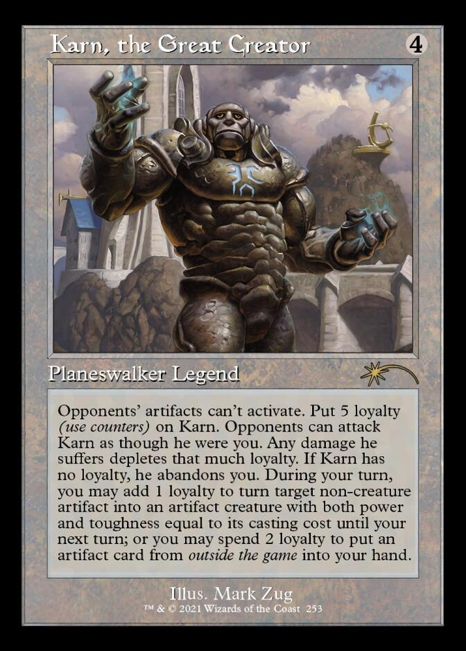 Karn, the Great Creator (Retro) [Secret Lair Drop Series] | Odin's Place