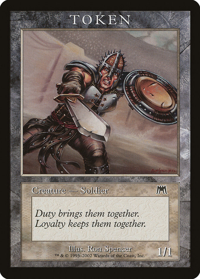 Soldier Token (8) [Magic Player Rewards 2002] | Odin's Place