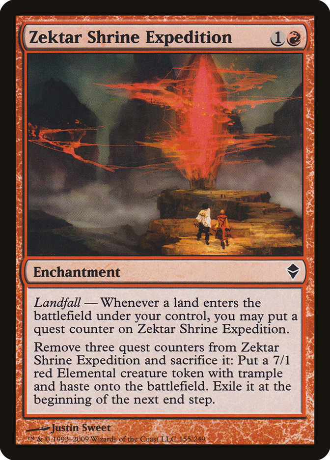Zektar Shrine Expedition (155) [Zendikar] | Odin's Place