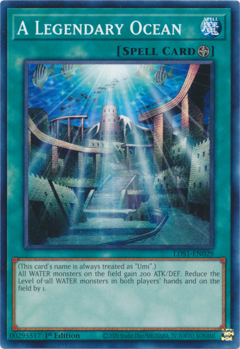 A Legendary Ocean [LDS1-EN029] Common | Odin's Place