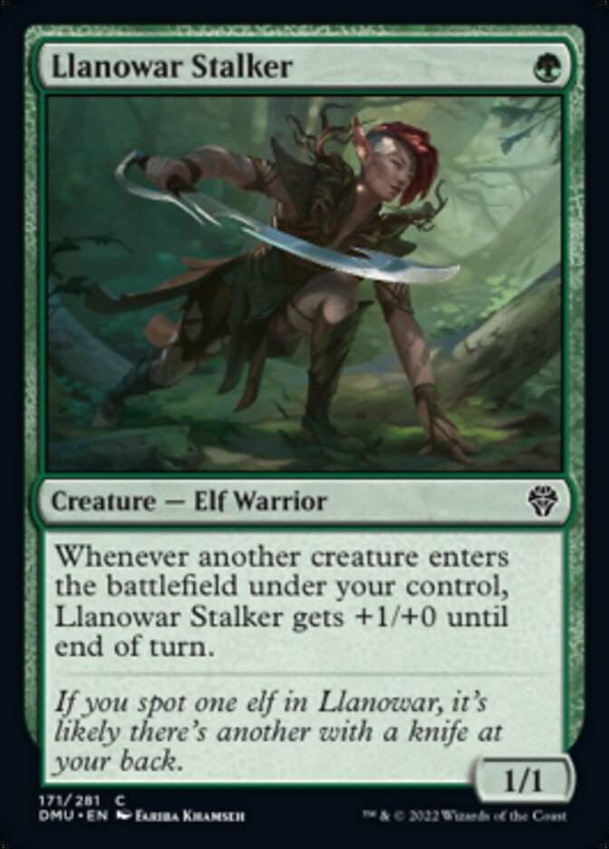 Llanowar Stalker [Dominaria United] | Odin's Place