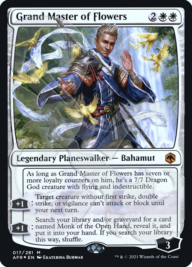 Grand Master of Flowers (Ampersand Promo) [Dungeons & Dragons: Adventures in the Forgotten Realms Promos] | Odin's Place