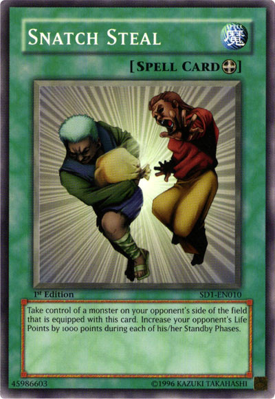 Snatch Steal [SD1-EN010] Common | Odin's Place