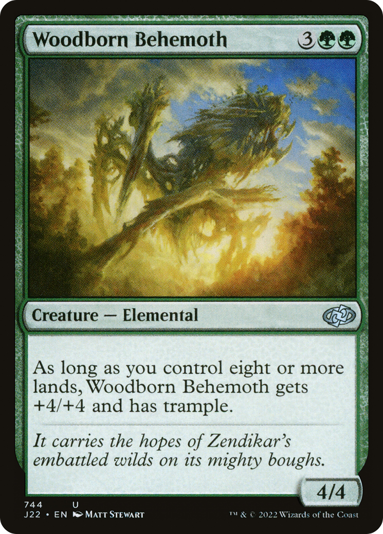 Woodborn Behemoth [Jumpstart 2022] | Odin's Place