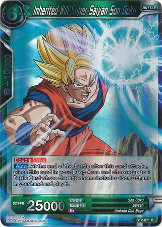 Inherited Will Super Saiyan Son Goku (BT2-071) [Union Force] | Odin's Place