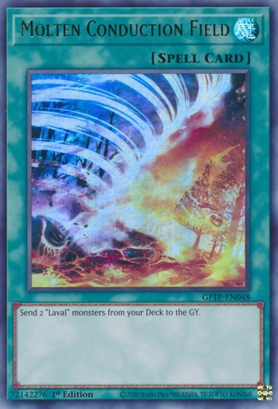 Molten Conduction Field [GFTP-EN048] Ultra Rare | Odin's Place