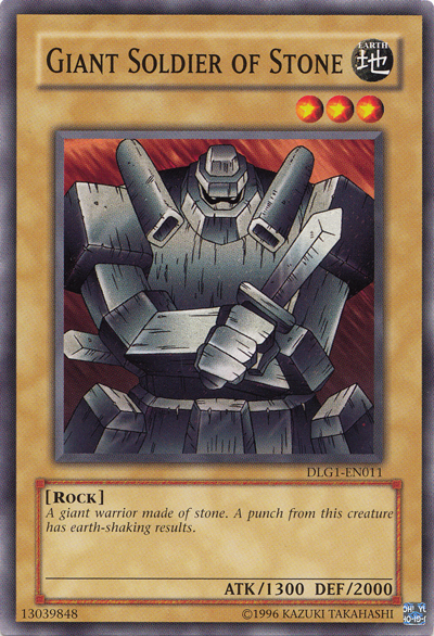 Giant Soldier of Stone [DLG1-EN011] Common | Odin's Place