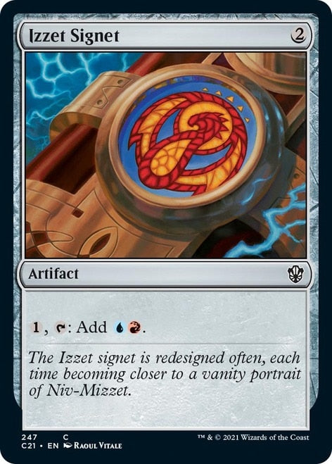 Izzet Signet [Commander 2021] | Odin's Place