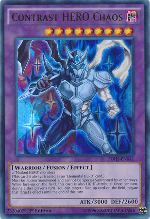 Contrast Hero Chaos [SDHS-EN041] Ultra Rare | Odin's Place