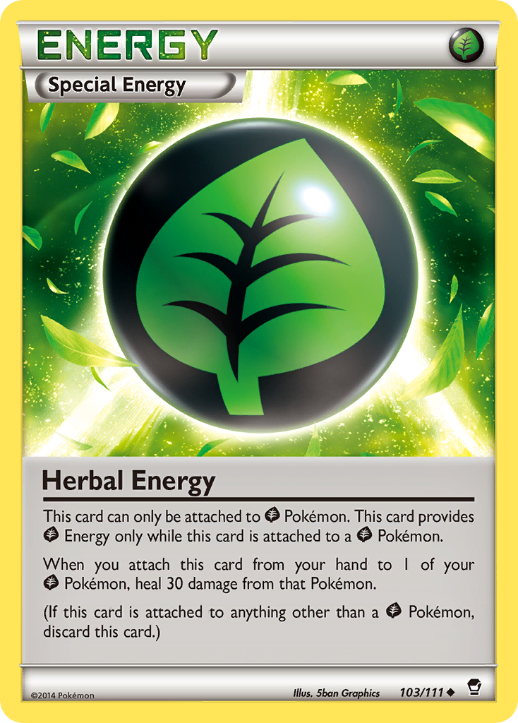 Herbal Energy (103/111) [XY: Furious Fists] | Odin's Place
