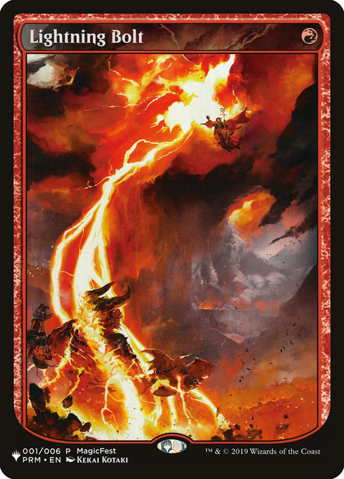 Lightning Bolt (001/006) [The List] | Odin's Place