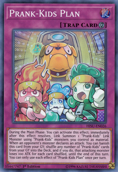 Prank-Kids Plan [HISU-EN026] Super Rare | Odin's Place