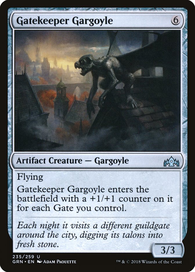 Gatekeeper Gargoyle (235) [Guilds of Ravnica] | Odin's Place
