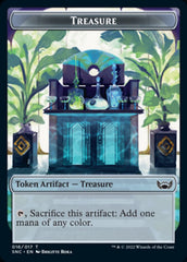 Treasure (016) // Rhino Warrior Double-Sided Token [Streets of New Capenna Tokens] | Odin's Place
