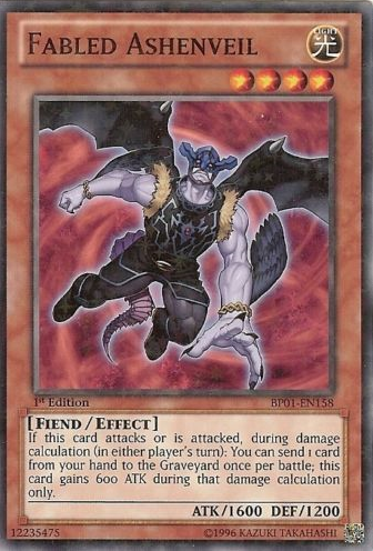 Fabled Ashenveil [BP01-EN158] Starfoil Rare | Odin's Place