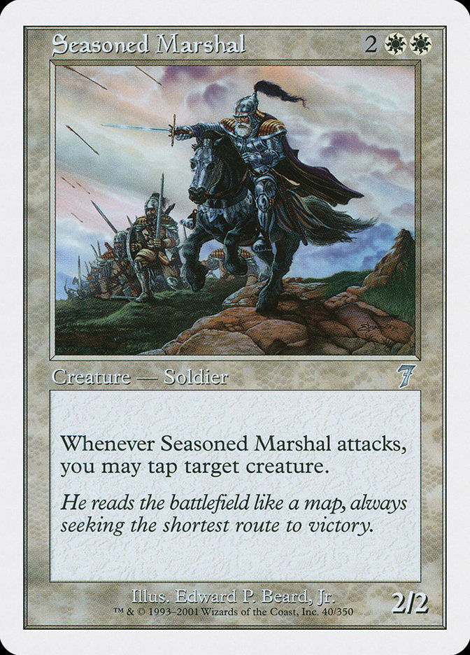 Seasoned Marshal (40) [Seventh Edition] | Odin's Place
