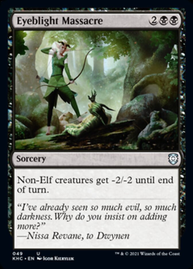 Eyeblight Massacre [Kaldheim Commander] | Odin's Place