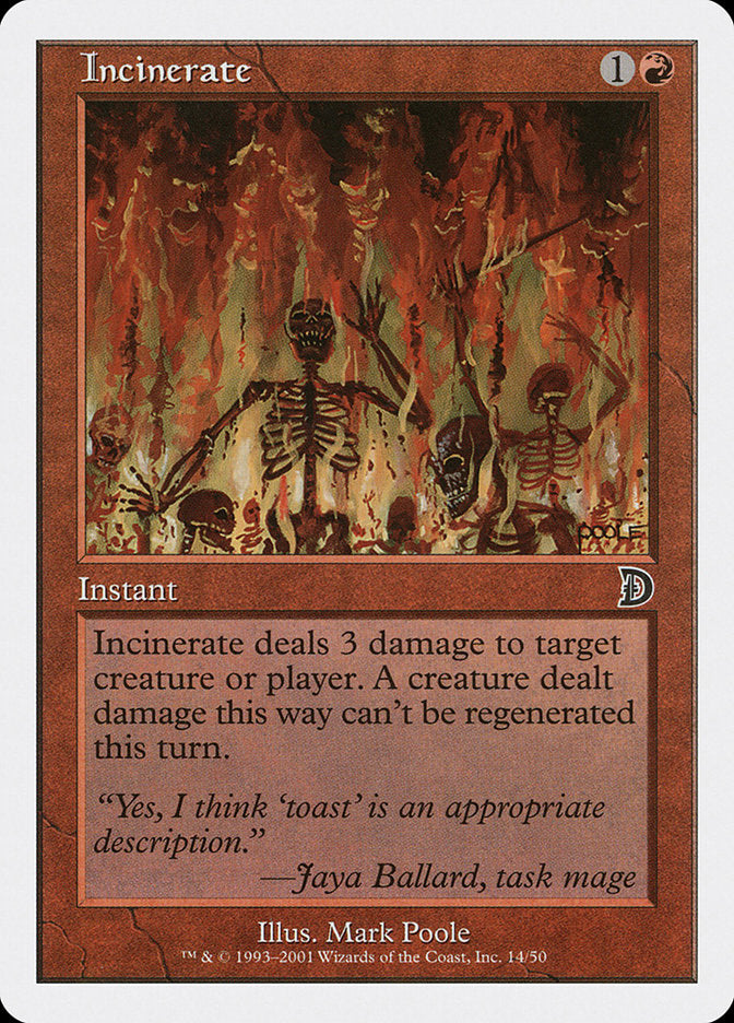 Incinerate (14) [Deckmasters] | Odin's Place