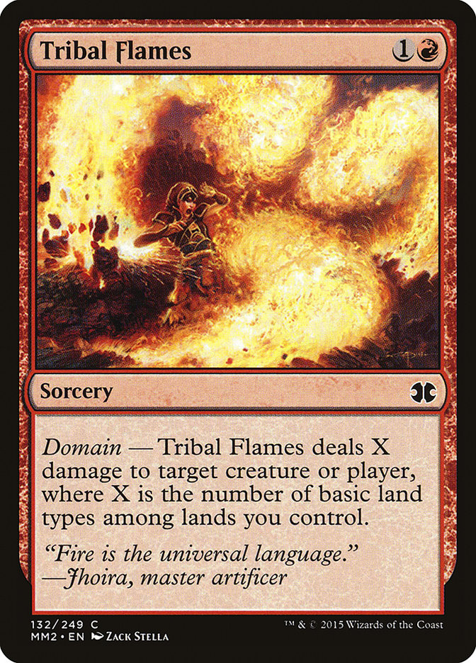 Tribal Flames (132) [Modern Masters 2015] | Odin's Place