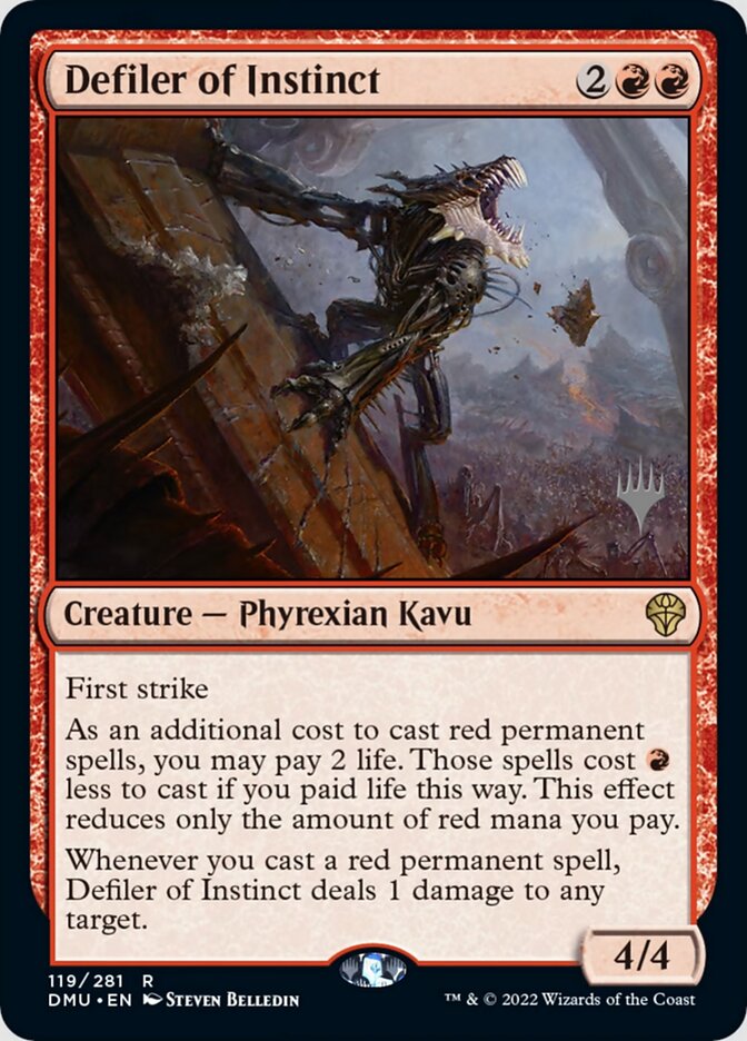 Defiler of Instinct (Promo Pack) [Dominaria United Promos] | Odin's Place