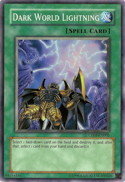 Dark World Lightning [CP03-EN005] Super Rare | Odin's Place
