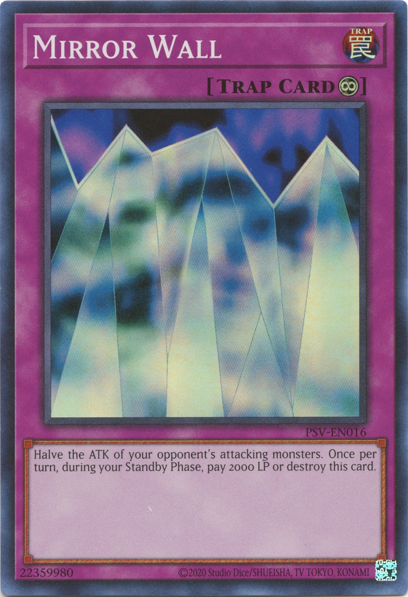 Mirror Wall (25th Anniversary) [PSV-EN016] Super Rare | Odin's Place