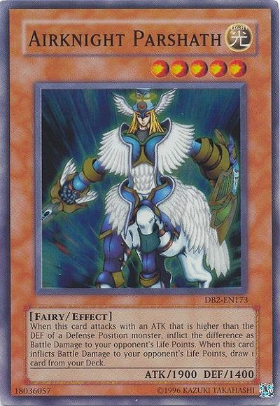 Airknight Parshath [DB2-EN173] Super Rare | Odin's Place