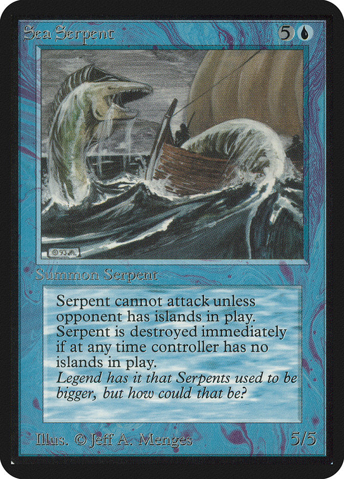 Sea Serpent (76) [Alpha Edition] | Odin's Place