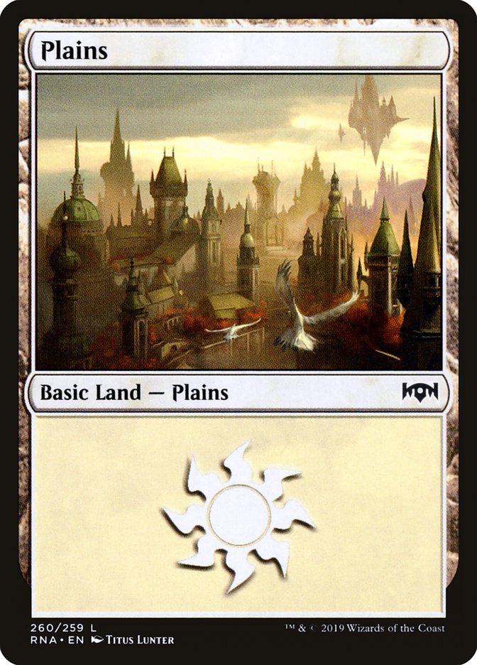 Plains (260) [Ravnica Allegiance] | Odin's Place