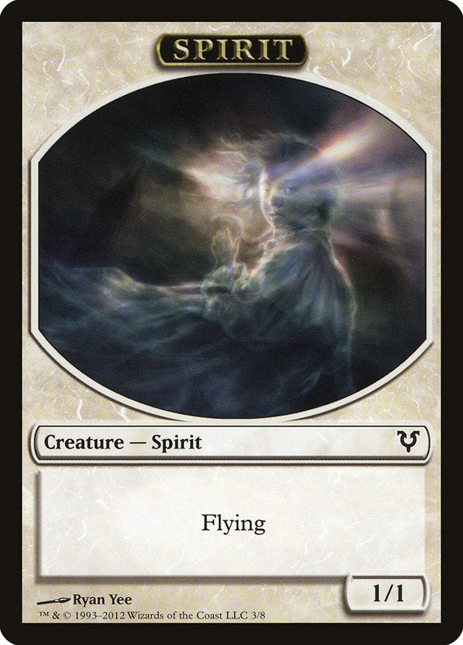 Spirit Token (3/8) [Avacyn Restored Tokens] | Odin's Place